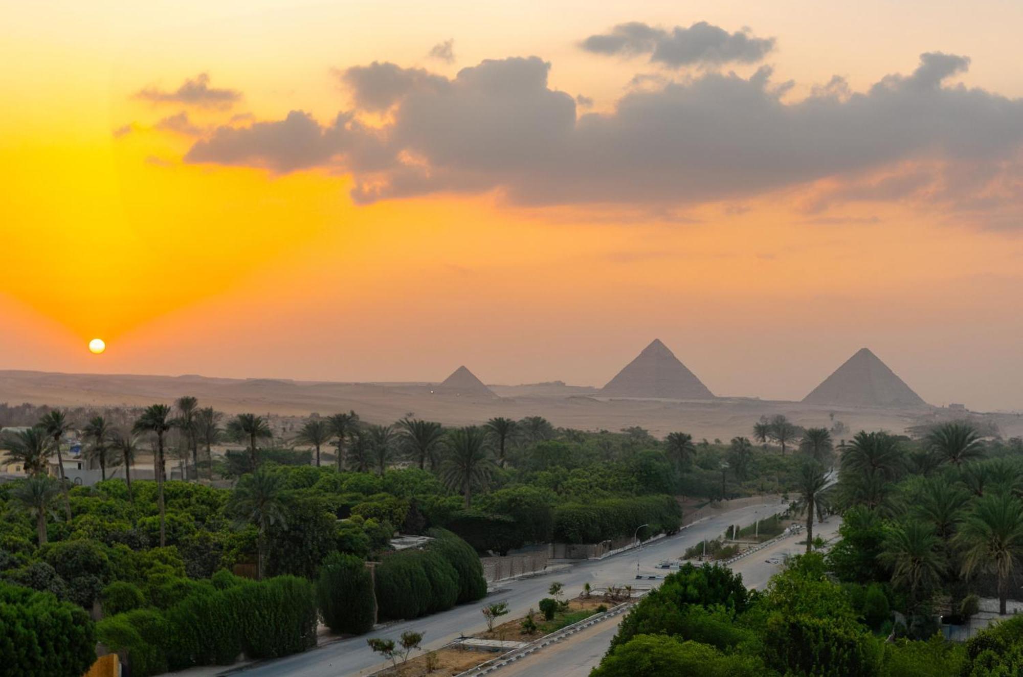 Golden Palm Sunrise Inn Kafret el-Gabal Eksteriør billede